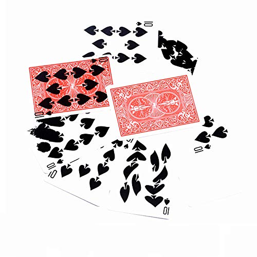 ZQION Schneller Kartendruck, Superdruckkarten, Zaubertricks, Straßen-Nahaufnahme, Magikkarte, Gimmick Poker Magier Requisiten von ZQION