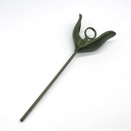 ZQION Silky Rose by Wookie (No Silk) Magic Tricks Silk Appear Like Rose Production Magic Tool Stage Illusions Gimmicks Mentalism Props (Dark Green) von ZQION