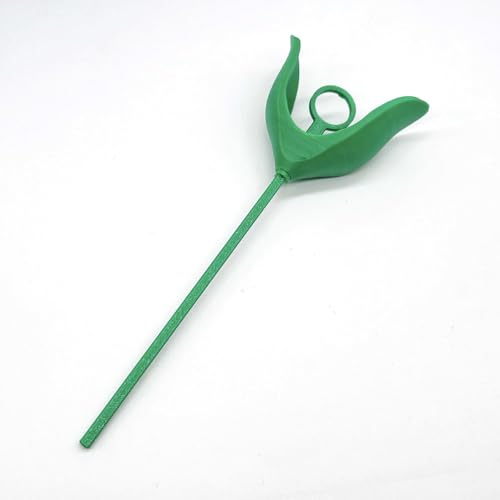 ZQION Silky Rose by Wookie (No Silk) Magic Tricks Silk Appear Like Rose Production Magic Tool Stage Illusions Gimmicks Mentalism Props (Light Green) von ZQION