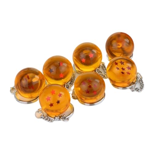 ZQMKQCEK 1-7 Planet Schlüsselanhänger Schmuck Perle Anhänger Schlüsselanhänger Auto Schlüsselanhänger Schmuck von ZQMKQCEK