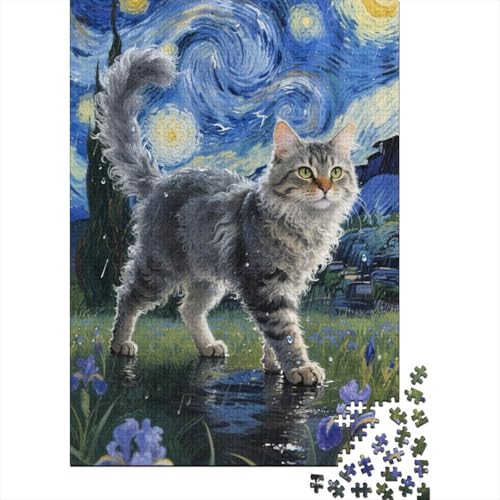 Kornischer Rex Puzzle 1000 Teile Geschicklichkeitsspiel Rätsel Lernspiel Klassische Puzzlespiele Puzzles Für Erwachsene Für Die Ganze Familie 1000pcs (75x50cm) von ZRHSADO