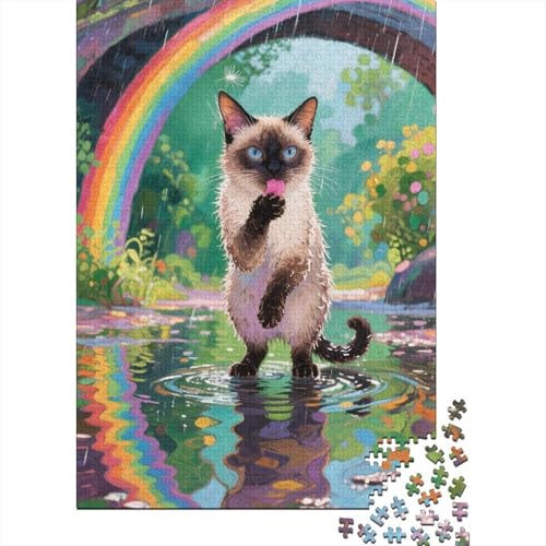 balinesisch 1000 Teile Puzzle Geschicklichkeitsspiel Rätsel Herausforderung Spielzeug Klassische Puzzlespiele Für Erwachsene Kinder Home Dekoration 1000pcs (75x50cm) von ZRHSADO