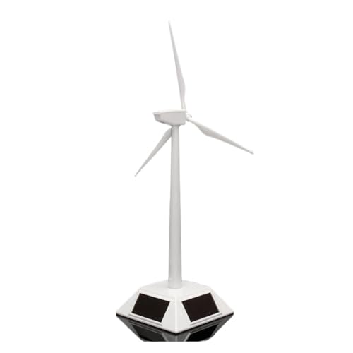 ZROEAU 1pc Solar Powered Wind Mühle Modell Desktop Decor Handwerk Kinder Kinder Bildung 140 * 90 * 30mm Licht ausrüstung Werkzeuge Zubehör Für Zuhause, Büro, Klassenzimmer, Party von ZROEAU