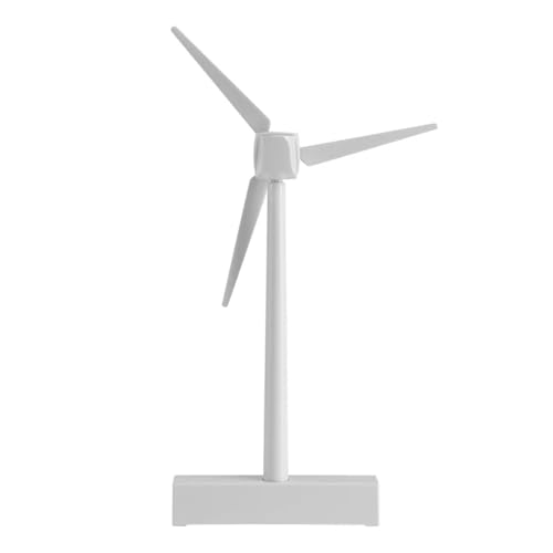ZROEAU Solarbetriebene Windmühle Modellbausatz Kinder DIY Windmühle Pädagogischer elektronischer Bauernhof Dekorieren Sie die elektronische Windmühle Für Zuhause, Büro, Klassenzimmer, Party von ZROEAU