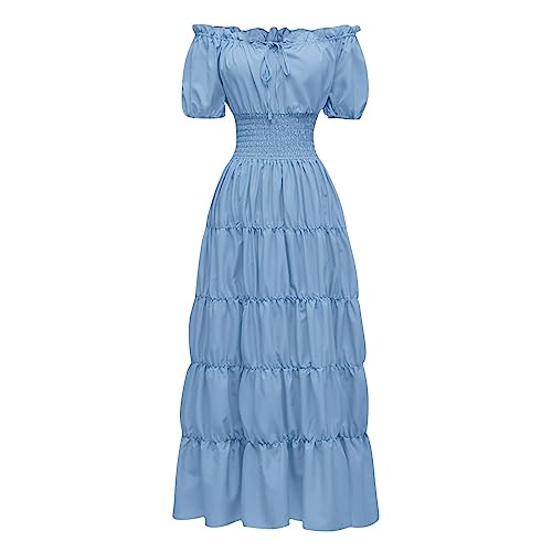 Mittelalter Kleidung Damen Lang Renaissance Kleid Kurzarm Halloween Kostüm Damen Mittelalter Kleid Korsett Schulterfrei Karneval Faschingskostüme Halloween Kostüm Frauen Mittelalterkleid Elegant Mittelalter Kleidung Damen Lang Renaissance Kleid Kurzarm Halloween Kostüm Damen Mittelalter Kleid Korsett Schulterfrei Karneval Faschingskostüme Halloween Kostüm Frauen Mittelalterkleid Elegant von ZRYAZQ