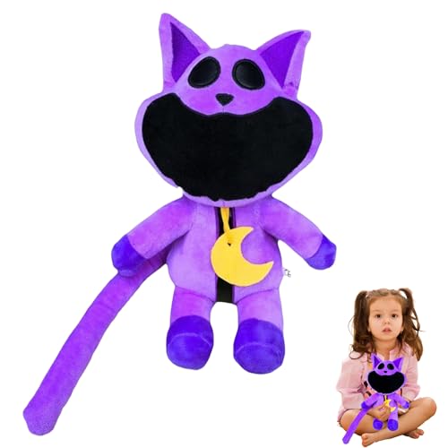 ZRYYSNW Smiling Critters Plush, Catnap Plush Toy, Smiling Critters Plush Toy, Catnap Kuscheltiere für Jungen Mädchen Kinder Fans Geburtstag Geschenk von ZRYYSNW