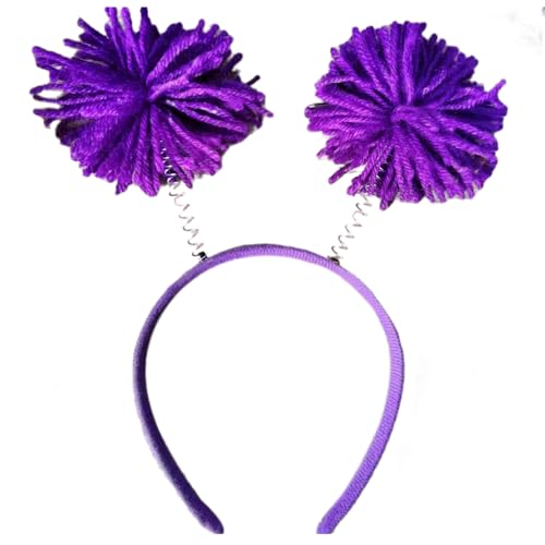 Niedliche Regenbogen-Pompons, Stirnband, Plüsch-Haarreif, Make-up, Live-Übertragung, Cosplay, Neujahr, Party, Kopfschmuck, Pompons, Stirnbänder für Frauen, Pompons, Stirnbänder für Mädchen, Pompons Niedliche Regenbogen-Pompons, Stirnband, Plüsch-Haarreif, Make-up, Live-Übertragung, Cosplay, Neujahr, Party, Kopfschmuck, Pompons, Stirnbänder für Frauen, Pompons, Stirnbänder für Mädchen, Pompons von ZSYTF