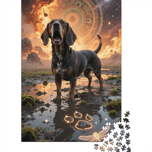 BAdler Puzzle 1000 Teiles Rderndes R?tsel Für Erwachsene Lernspiel Herausforderung Spielzeug Geschenke Für M?nner1000pcs (75x50cm) von ZTASBNT