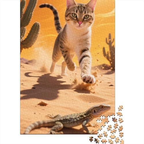 Egyptian Mau Puzzle 1000 Teiles EIN Herausforndes R?tsel Für Erwachsene Kinder Lernspiel Herausforderung Spielzeug Geschenke Für M?nner1000pcs (75x50cm) von ZTASBNT