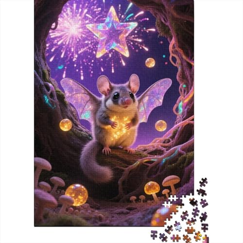 Flugschwanzel Puzzle 1000 Teile EIN Herausforndes R?tsel Für Erwachsene Kinder Lernspiel Herausforderung Spielzeug Geschenke Für Frauen1000pcs (75x50cm) von ZTASBNT