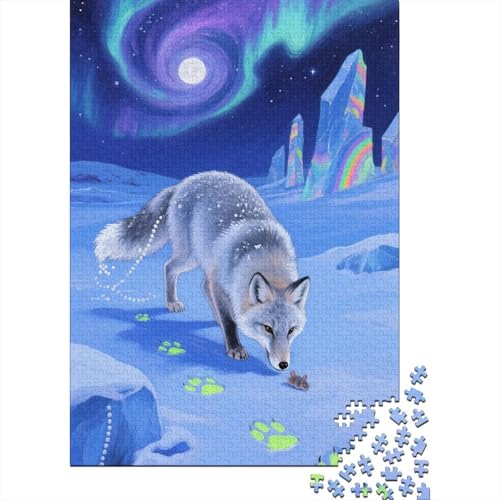 Fuchs Puzzle 1000 Teile EIN Herausforndes R?tsel Für Erwachsene Kinder Lernspiel Herausforderung Spielzeug Geschenke Für Frauen1000pcs (75x50cm) von ZTASBNT