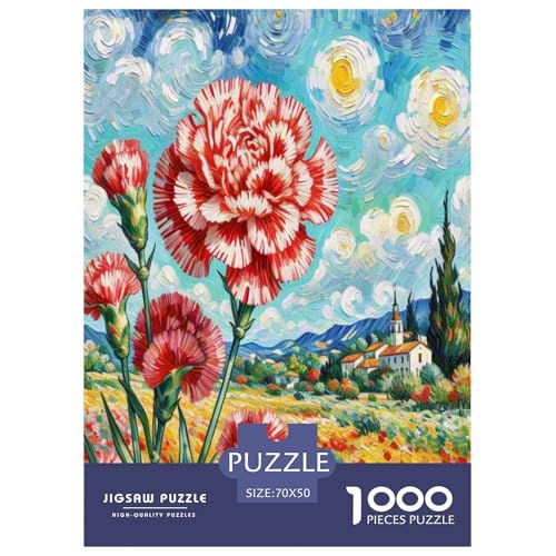 Nelken Puzzles 1000 Teile Schwer Puzzle Spielzeug Pädagogisches Spiel Impossible Herausforderungsspielzeug Für Erwachsene Und Kinder Ab 14 Jahren 70x50cm/1000pcs Nelken Puzzles 1000 Teile Schwer Puzzle Spielzeug Pädagogisches Spiel Impossible Herausforderungsspielzeug Für Erwachsene Und Kinder Ab 14 Jahren 70x50cm/1000pcs von ZTASBNT