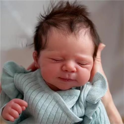 ZTZHYZR Reborn Baby Mädchen 49 cm Reborn Puppen Lebensecht Weichkörper Babypuppen wie Echt Baby Puppe mit Haaren Realistische Reborn Puppe für Kinder ab 3 Jahr ZTZHYZR Reborn Baby Mädchen 49 cm Reborn Puppen Lebensecht Weichkörper Babypuppen wie Echt Baby Puppe mit Haaren Realistische Reborn Puppe für Kinder ab 3 Jahr von ZTZHYZR