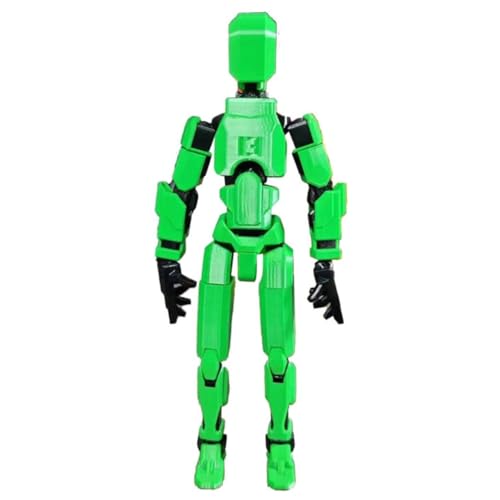 ZUHEGELA 3D-Gedruckte Bewegliche Mehrgelenkfigur T13 Actionfigur Einzigartige 13 Actionfigur Dekopuppe C von ZUHEGELA