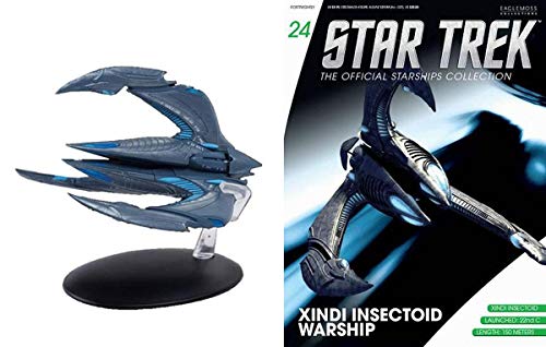 STAR TREK STARSHIPS FIGURINE COLLECTION MAGAZINE #24 XINDI INSECTOID STARSHI von ZUIMENG