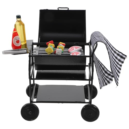 ZUNOXAZ 1 Satz Grill für Puppenhaus Realistisches BBQ Modell Kreatives Zubehör für Mini Küchendekoration Sicher und Handlich für DIY Projekte ZUNOXAZ 1 Satz Grill für Puppenhaus Realistisches BBQ Modell Kreatives Zubehör für Mini Küchendekoration Sicher und Handlich für DIY Projekte von ZUNOXAZ