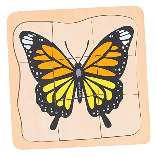 ZUNOXAZ 1 Satz Holzpuzzle Multilayer Cartoon Jigsaw für Lernspielzeug Hand Augen Koordination aus Hochwertigem Holz für Geburtstagsgeschenke und Freizeitaktivitäten von ZUNOXAZ