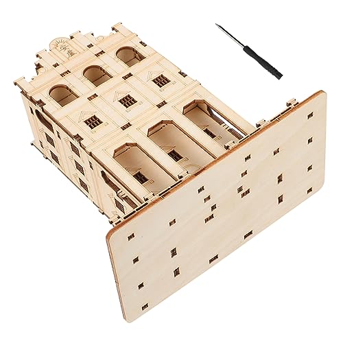 ZUNOXAZ 1 Satz Holzpuzzle für Handgemachtes Edukatives Holzspielzeug Kreativität und Problemlösungsfähigkeiten für Entwicklung der Hand Augen Koordination ZUNOXAZ 1 Satz Holzpuzzle für Handgemachtes Edukatives Holzspielzeug Kreativität und Problemlösungsfähigkeiten für Entwicklung der Hand Augen Koordination von ZUNOXAZ