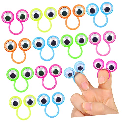 ZUNOXAZ 1 Satz Interaktive Finger Spielzeuge Teiliges Mit Großen Augenringen Für Kreative Aktivitäten Puppenspiel Und Rollenspiele 30 Stück ZUNOXAZ 1 Satz Interaktive Finger Spielzeuge Teiliges Mit Großen Augenringen Für Kreative Aktivitäten Puppenspiel Und Rollenspiele 30 Stück von ZUNOXAZ