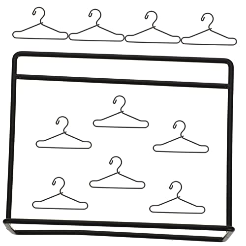 ZUNOXAZ 1 Satz Mini Puppen Kleiderständer mit Kleinen Kleiderbügeln Eleganter und Stabiler Aufhänger für Puppenbekleidung für Miniaturhäuser und Puppenmöbel Teilig Rack Hänger ZUNOXAZ 1 Satz Mini Puppen Kleiderständer mit Kleinen Kleiderbügeln Eleganter und Stabiler Aufhänger für Puppenbekleidung für Miniaturhäuser und Puppenmöbel Teilig Rack Hänger von ZUNOXAZ
