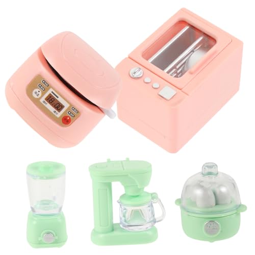 ZUNOXAZ 1 Satz Miniatur Küchenset für Puppenhaus Teiliges mit Realistischen Geräten Wie Ofen Kaffeemaschine und Reiskocher für Kreatives Rollenspiel und Fantasievolles ZUNOXAZ 1 Satz Miniatur Küchenset für Puppenhaus Teiliges mit Realistischen Geräten Wie Ofen Kaffeemaschine und Reiskocher für Kreatives Rollenspiel und Fantasievolles von ZUNOXAZ