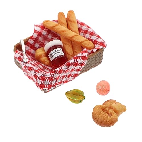 ZUNOXAZ 1 Satz Miniatur Puppenhaus Dekoration DIY Accessoire für Miniaturszenen Realistische Nachbildung für Mini Haus Hochwertige Handwerkskunst von ZUNOXAZ