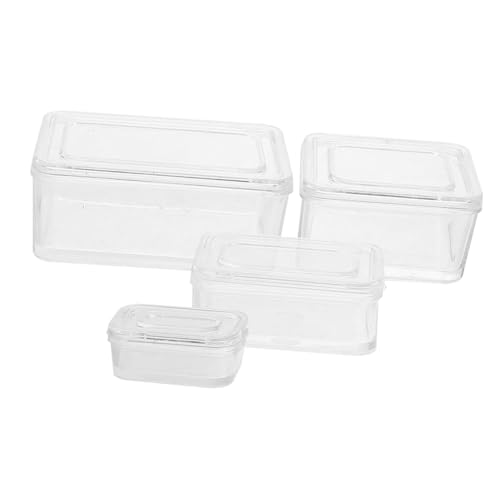 ZUNOXAZ 1 Satz Miniaturisierte Simulation Zubehör für Puppenhaus aus Dekorative Mini Lunchbox für Kreative Küchenszenen und Rollenspiele von ZUNOXAZ
