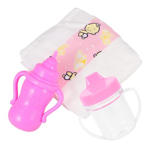 ZUNOXAZ 1 Satz Puppenflasche Milchflasche Puppen Zubehör für Rollenspiele Realistische Simulation Flasche für Partys ZUNOXAZ 1 Satz Puppenflasche Milchflasche Puppen Zubehör für Rollenspiele Realistische Simulation Flasche für Partys von ZUNOXAZ