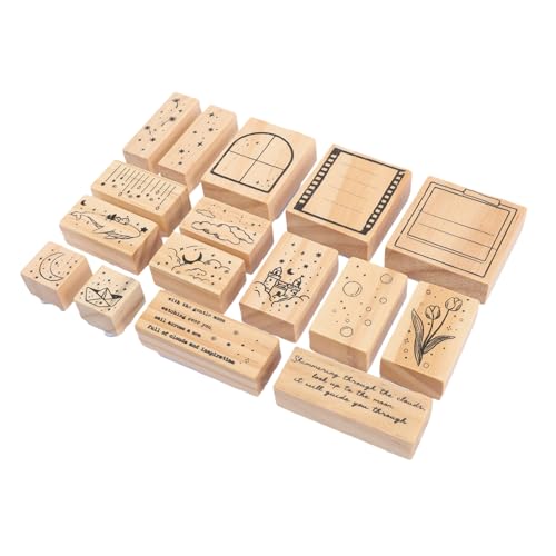 ZUNOXAZ 1 Schachtel Holzstempel Klein mit Romantischem Kirschblütenmotiv Wiederverwendbar aus Hochwertigem Holz für DIY Scrapbook Handwerk Kartengestaltung und Kreative Dekorationen ZUNOXAZ 1 Schachtel Holzstempel Klein mit Romantischem Kirschblütenmotiv Wiederverwendbar aus Hochwertigem Holz für DIY Scrapbook Handwerk Kartengestaltung und Kreative Dekorationen von ZUNOXAZ