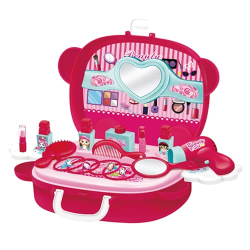 ZUNOXAZ 1 Schachtel Kinderschminke Set Mädchen Schminkkoffer Simulation Kosmetik mit Robustem Sicherem Material und Rundem Design für Rollenspiele und Aufbewahrung Geschenk für Rosa ZUNOXAZ 1 Schachtel Kinderschminke Set Mädchen Schminkkoffer Simulation Kosmetik mit Robustem Sicherem Material und Rundem Design für Rollenspiele und Aufbewahrung Geschenk für Rosa von ZUNOXAZ
