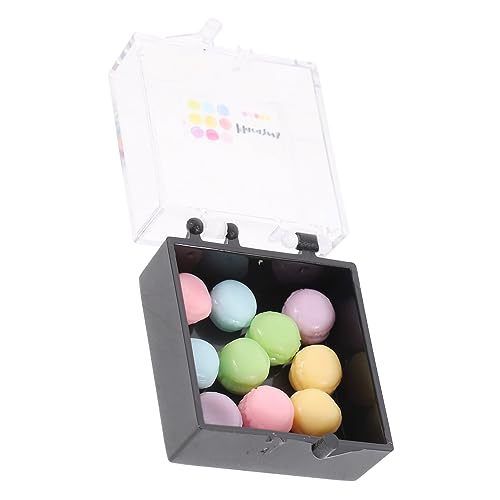ZUNOXAZ 1 Schachtel Makronen Modell für Puppenhaus Dekorative Mini Dessert Modelle Bunten Farben Zubehör für Rollenspiele und Kreative Szenen ZUNOXAZ 1 Schachtel Makronen Modell für Puppenhaus Dekorative Mini Dessert Modelle Bunten Farben Zubehör für Rollenspiele und Kreative Szenen von ZUNOXAZ