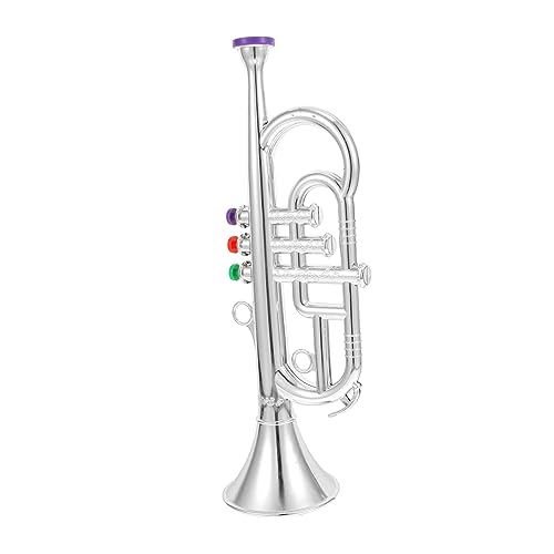 ZUNOXAZ 1 Stück Imitation Trompete für Spielzeugmusikinstrument für Frühes Lernen Realistische Nachbildung Sicheres Design für Kreative und Musikalische ZUNOXAZ 1 Stück Imitation Trompete für Spielzeugmusikinstrument für Frühes Lernen Realistische Nachbildung Sicheres Design für Kreative und Musikalische von ZUNOXAZ