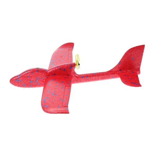 ZUNOXAZ 1 Stück Leuchtendes Flugzeugspielzeug Elektrisches Modellspielzeug aus Schaumstoff für USB Geladen Sicheres und Einfaches im Freien von ZUNOXAZ