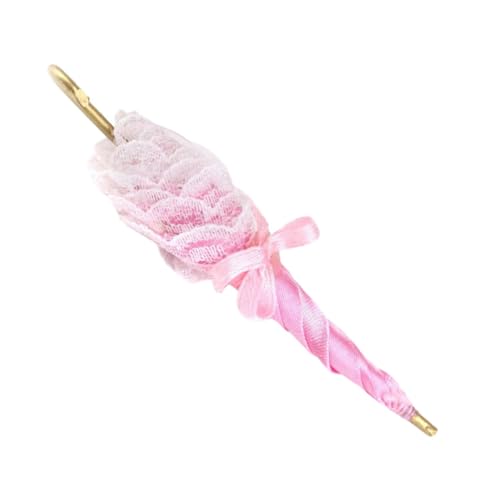 ZUNOXAZ 1 Stück Pink Regenschirmmodell Mini -Regenschirm Mini-Dekoration Mini-Ornament Puppenhausangebot Simulationsschirm Puppenhaus Regenschirm Legierung Rosa ZUNOXAZ 1 Stück Pink Regenschirmmodell Mini -Regenschirm Mini-Dekoration Mini-Ornament Puppenhausangebot Simulationsschirm Puppenhaus Regenschirm Legierung Rosa von ZUNOXAZ