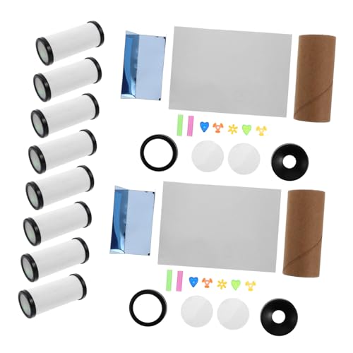 ZUNOXAZ 10 Sätze Teiliges DIY Bastelset für Kleines Papier Plastik zum Basteln Sicher und Interaktiv Fördert Beobachtungsgabe als Geburtstagsgeschenk für Jungen und Mädchen von ZUNOXAZ