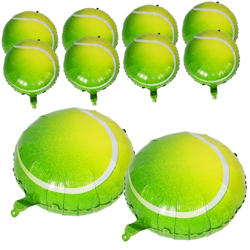 ZUNOXAZ Sport-tennis-ballons Tennis-themen-party-dekorationen Folien-tennis-tennisschläger-ballon Geburtstagsparty-zubehör Klasse Von 2024 von ZUNOXAZ