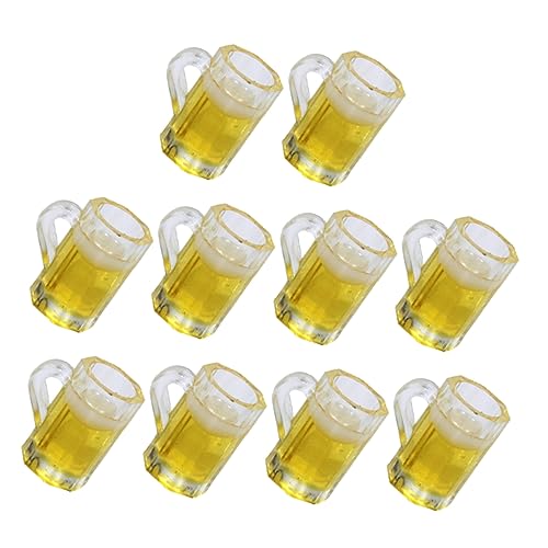 ZUNOXAZ 10 Stück Mini Bierkrüge Dekorationen Realistische Bier Tassen für Puppenhaus und Fotoshootings Accessoires für Kreative Wohnraumgestaltung ZUNOXAZ 10 Stück Mini Bierkrüge Dekorationen Realistische Bier Tassen für Puppenhaus und Fotoshootings Accessoires für Kreative Wohnraumgestaltung von ZUNOXAZ