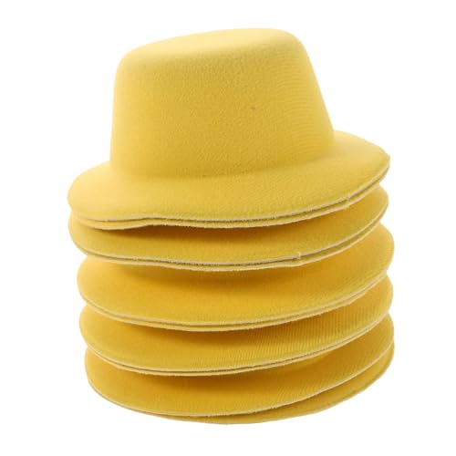 ZUNOXAZ 10 Stück Mini Hut Bastelset Bunte Kleine Melonenhüte für DIY Haustier Puppenzubehör Leichte Mini Topper für Haarschmuck Festdeko und Partyaccessoires ZUNOXAZ 10 Stück Mini Hut Bastelset Bunte Kleine Melonenhüte für DIY Haustier Puppenzubehör Leichte Mini Topper für Haarschmuck Festdeko und Partyaccessoires von ZUNOXAZ