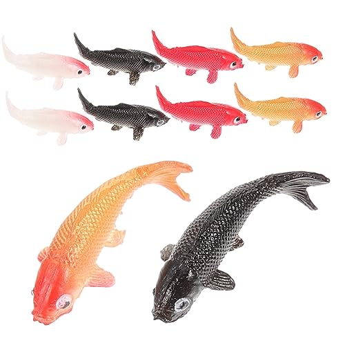 ZUNOXAZ 10 Stück Puppenhaus-Modell Modellfisch Puppenhaus Fisch winzig Miniaturen Miniatur-realistischer Fisch kleine Tierfiguren kleine Fischfiguren Mini-Fischfiguren Plastik ZUNOXAZ 10 Stück Puppenhaus-Modell Modellfisch Puppenhaus Fisch winzig Miniaturen Miniatur-realistischer Fisch kleine Tierfiguren kleine Fischfiguren Mini-Fischfiguren Plastik von ZUNOXAZ
