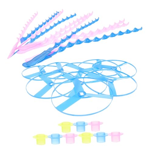 ZUNOXAZ 10 Stück Teiliges Fliegende Scheiben für Sichere Glatte Oberfläche Farbenfrohe Outdoor Wurfspielzeuge für Jungen und Mädchen für Gartenspiele und Freizeitspaß von ZUNOXAZ