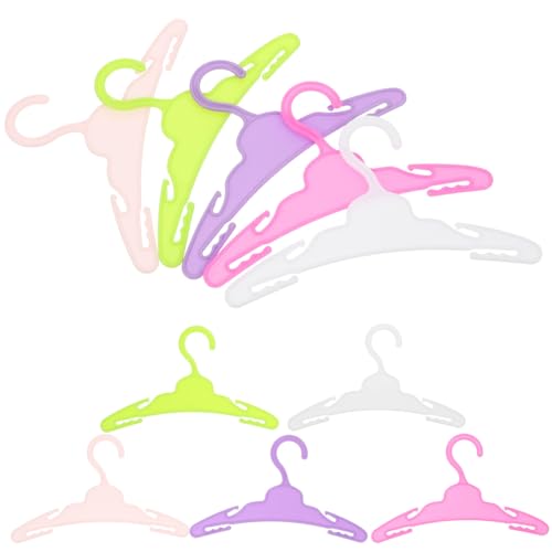 ZUNOXAZ 10 Stück Teiliges Kleine Puppenkleiderbügel aus Robustem Material Mini Kleiderbügel für Puppenkleidung zur Organisierten Aufbewahrung und Präsentation von Puppenkleidern Praktisch ZUNOXAZ 10 Stück Teiliges Kleine Puppenkleiderbügel aus Robustem Material Mini Kleiderbügel für Puppenkleidung zur Organisierten Aufbewahrung und Präsentation von Puppenkleidern Praktisch von ZUNOXAZ
