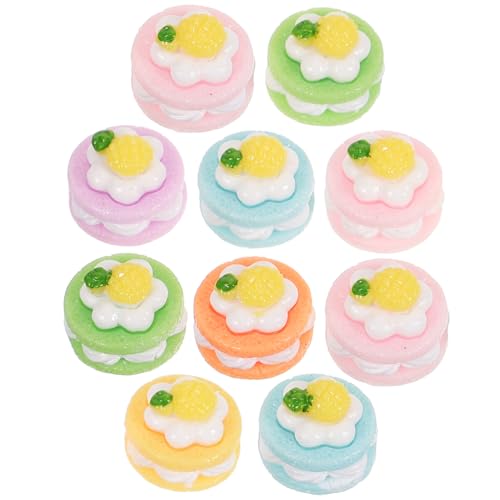 ZUNOXAZ 10 Stück Teiliges Künstliche Macaron Kuchen Realistische Falsche Lebensmittel für Puppenhaus und Rollenspiele Dekoration für Partys für Kreative Spiele ZUNOXAZ 10 Stück Teiliges Künstliche Macaron Kuchen Realistische Falsche Lebensmittel für Puppenhaus und Rollenspiele Dekoration für Partys für Kreative Spiele von ZUNOXAZ