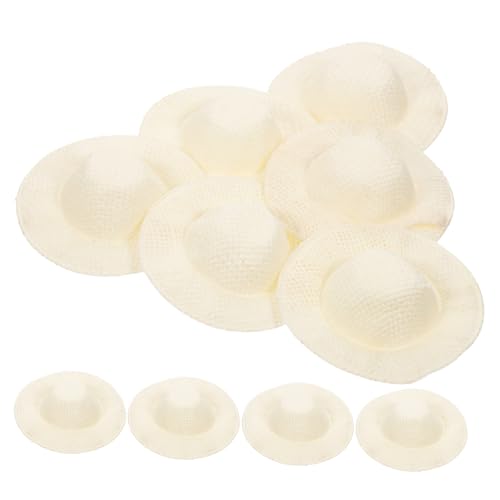 ZUNOXAZ 10 Stück Teiliges Mini Strohhüte für Puppen DIY Bastelzubehör Handgewebt Naturfarben Puppenhaus Dekoration Vielseitig Einsetzbar für Kreative Bastelprojekte und Festtagsdekoration ZUNOXAZ 10 Stück Teiliges Mini Strohhüte für Puppen DIY Bastelzubehör Handgewebt Naturfarben Puppenhaus Dekoration Vielseitig Einsetzbar für Kreative Bastelprojekte und Festtagsdekoration von ZUNOXAZ