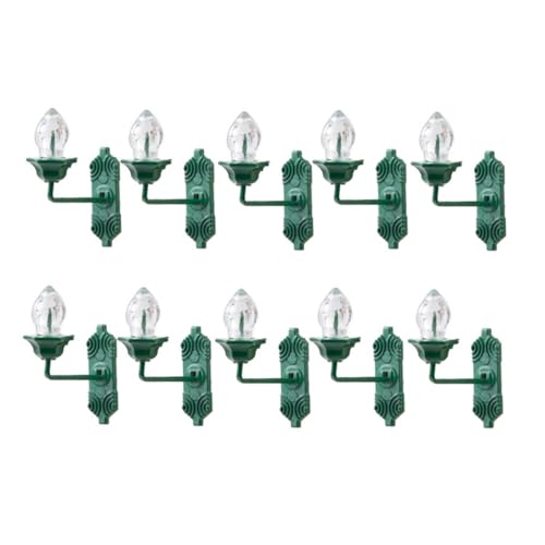 ZUNOXAZ 10 Stück Teiliges Mini Wandlampen für Sandtisch Warmgelbes LED Mikro Licht DIY Moos Mikrolandschaftsbeleuchtung für Miniaturlandschaften und Modellbau ZUNOXAZ 10 Stück Teiliges Mini Wandlampen für Sandtisch Warmgelbes LED Mikro Licht DIY Moos Mikrolandschaftsbeleuchtung für Miniaturlandschaften und Modellbau von ZUNOXAZ