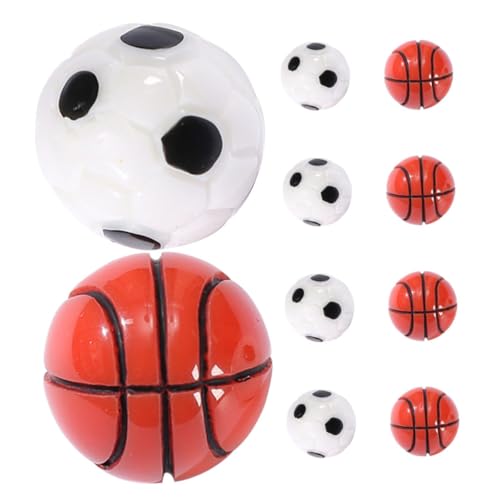 ZUNOXAZ 10 Stück Teiliges Miniatur Ball Robustem Harz Mini Fußball und Basketball Modelle Dekoratives Puppenhaus Zubehör Vielseitige Micro landschafts Ornamente für Wohnraum Büro und ZUNOXAZ 10 Stück Teiliges Miniatur Ball Robustem Harz Mini Fußball und Basketball Modelle Dekoratives Puppenhaus Zubehör Vielseitige Micro landschafts Ornamente für Wohnraum Büro und von ZUNOXAZ