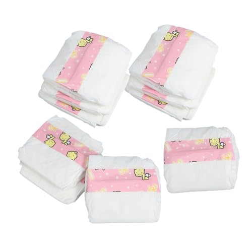 ZUNOXAZ 10 Stück Teiliges Puppenwindel aus Sicherem Passend für Babypuppen Fördert Pflegefähigkeiten und Empathie Zubehör für Fantasievolles Rollenspiel und DIY Puppengestaltung ZUNOXAZ 10 Stück Teiliges Puppenwindel aus Sicherem Passend für Babypuppen Fördert Pflegefähigkeiten und Empathie Zubehör für Fantasievolles Rollenspiel und DIY Puppengestaltung von ZUNOXAZ