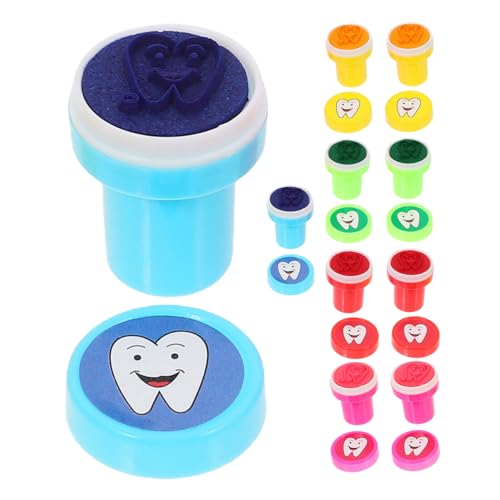 ZUNOXAZ 10 Stück Teiliges Stempelset Cartoon Zähne Selbstfärbend Praktische Bastelstempel für Kindergeburtstag Klassenzimmer Belohnung Partygeschenk Fördert Lernmotivation und Spaß ZUNOXAZ 10 Stück Teiliges Stempelset Cartoon Zähne Selbstfärbend Praktische Bastelstempel für Kindergeburtstag Klassenzimmer Belohnung Partygeschenk Fördert Lernmotivation und Spaß von ZUNOXAZ