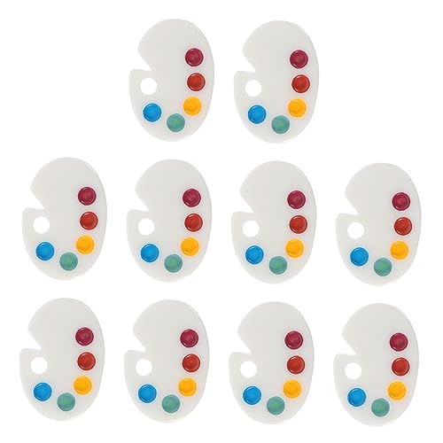 ZUNOXAZ 10 Stück Zeichentafel Dekorationsset Teiliges Zubehör für Puppenhäuser Lebendige Farben Mini Craft für Kreative Gestaltung und Spielmöglichkeiten ZUNOXAZ 10 Stück Zeichentafel Dekorationsset Teiliges Zubehör für Puppenhäuser Lebendige Farben Mini Craft für Kreative Gestaltung und Spielmöglichkeiten von ZUNOXAZ