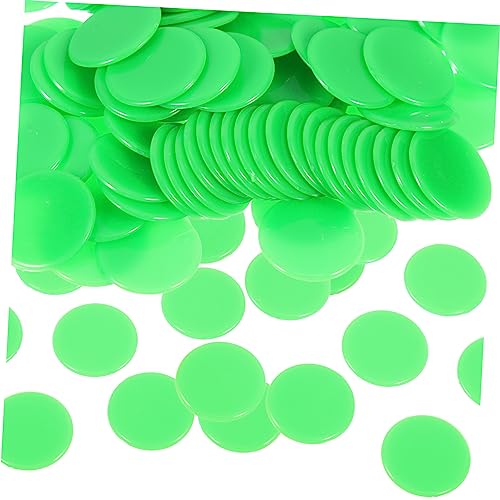 ZUNOXAZ 100 Stück Bingo Chips Solide Farben Reusable Spielsteine Zählchips Mathe Lernspiel Zubehör für Brettspiele Party Zubehör ZUNOXAZ 100 Stück Bingo Chips Solide Farben Reusable Spielsteine Zählchips Mathe Lernspiel Zubehör für Brettspiele Party Zubehör von ZUNOXAZ