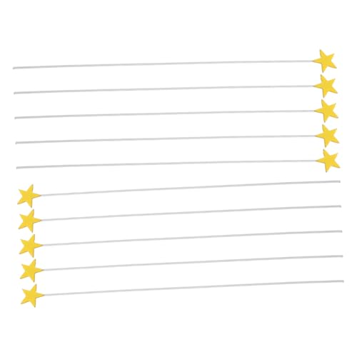 ZUNOXAZ 100 Stück Goldene Stern Tortendeko aus Weichem Schaumstoff Einfache Einstecksterne für Geburtstagstorten Vielseitige Cake Topper für Festliche Partys und Kreative von ZUNOXAZ